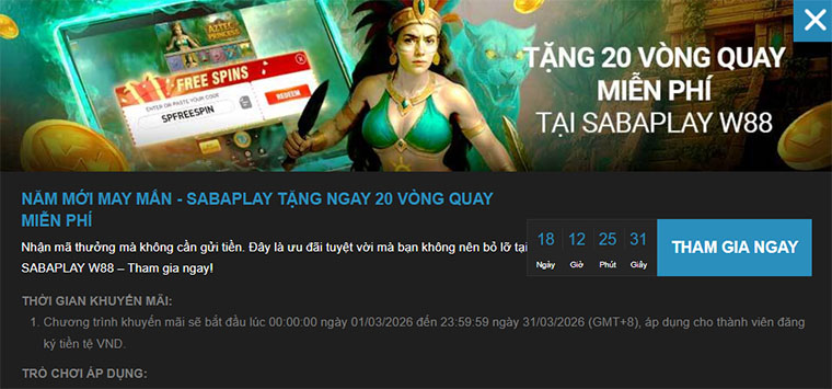 Read more about the article Vòng quay may mắn cùng W88 – nhận thưởng 100%